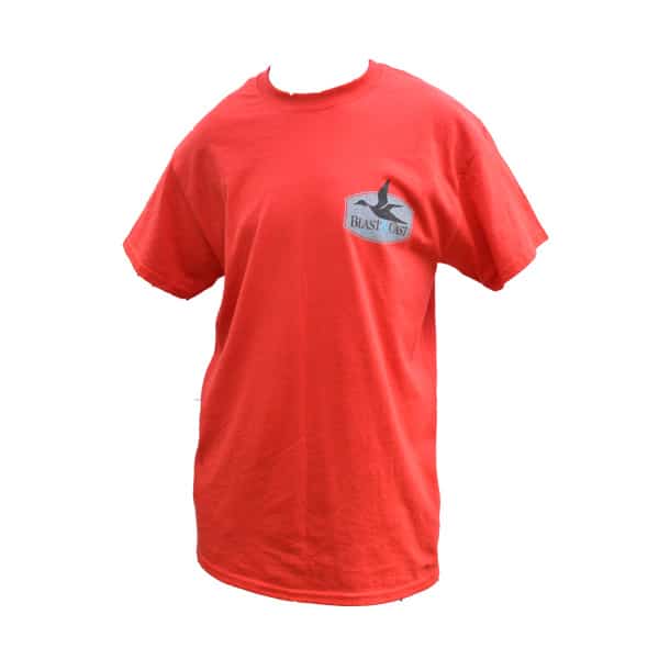 T Shirt - Red Cotton Short Sleeve - Duck - Image 2