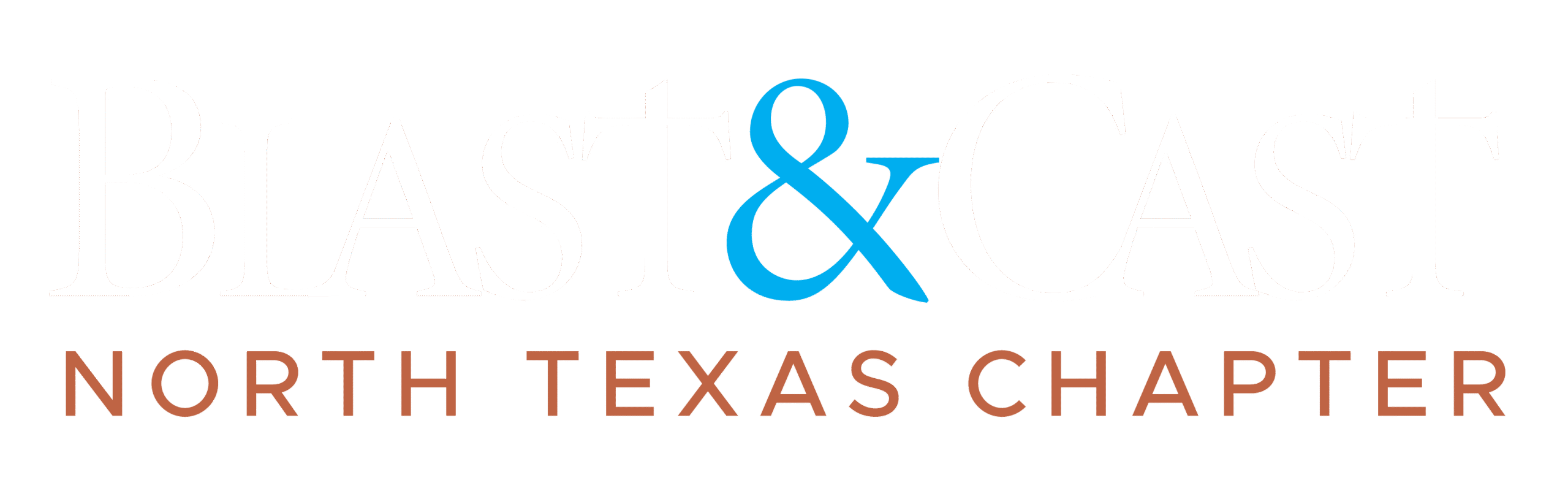 Cropped Blast And Cast Chapter Logos Only C Blue Orange North Texas Chapter Scaled .png - North Texas