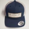 The Shermanator - Navy and White with Leather Patch - Image 2