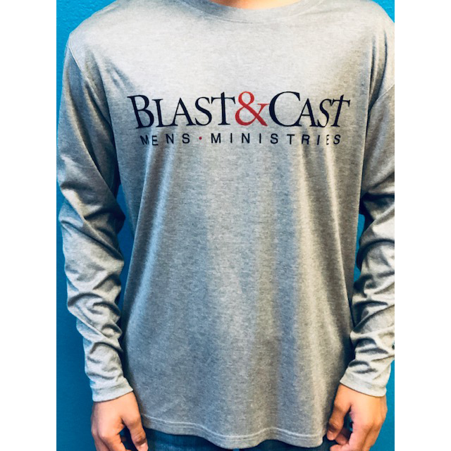 "Redfish" Dry Fit - Grey - Long Sleeve - Image 2